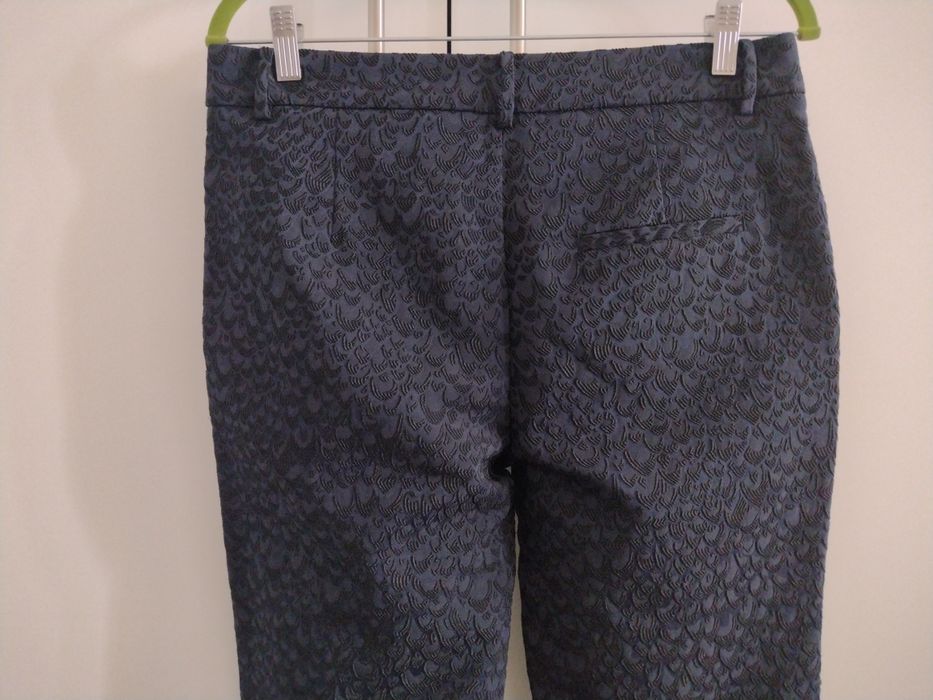 Дамски жакардов панталон Zara