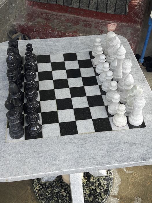 Продается шахматы мраморные ручной работы