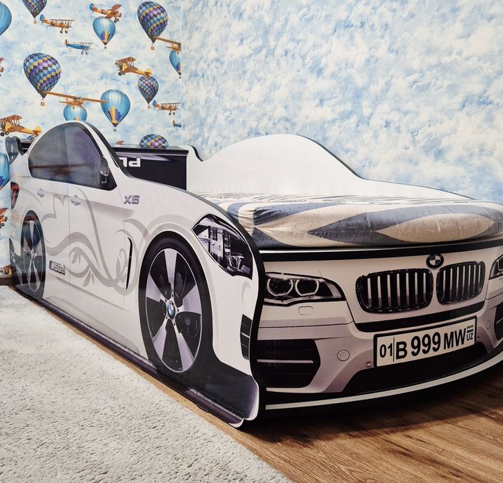 Кровать детская машина BMW X6