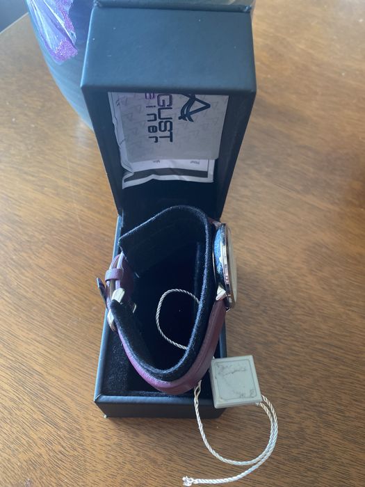 Ceas August Steiner cu diamante, nou