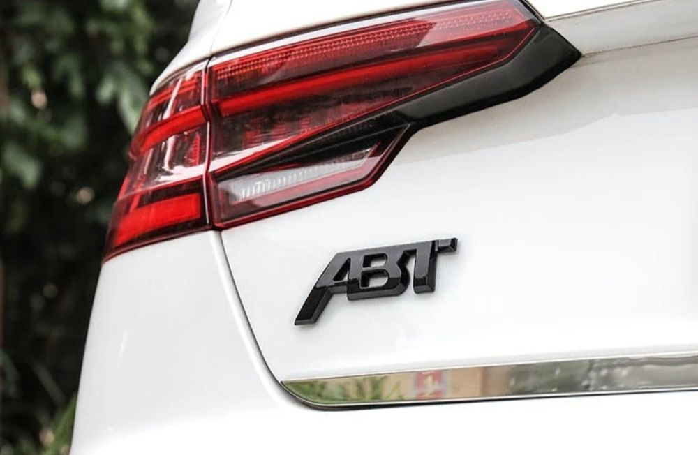 Емблема ABT за Ауди / АБТ надпис за Audi / ABT стикер / Емблеми АБТ