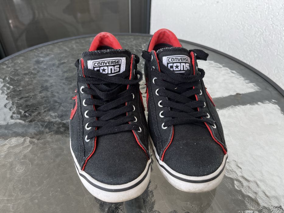 Vand Adidasi/Tenisi Converse AllStar Star Player Lp culoare neagra