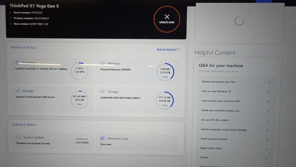 ThinkPad X1 Yoga Gen 5