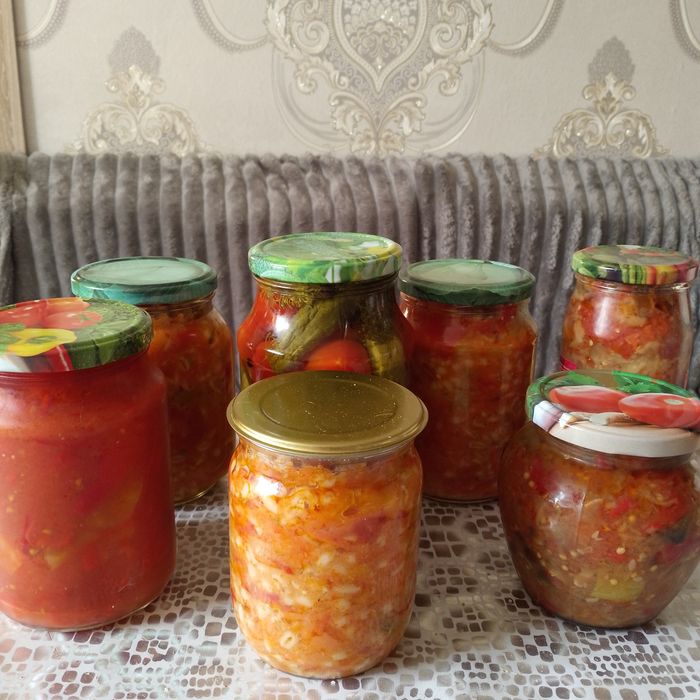Солонина на зиму. Салаты.