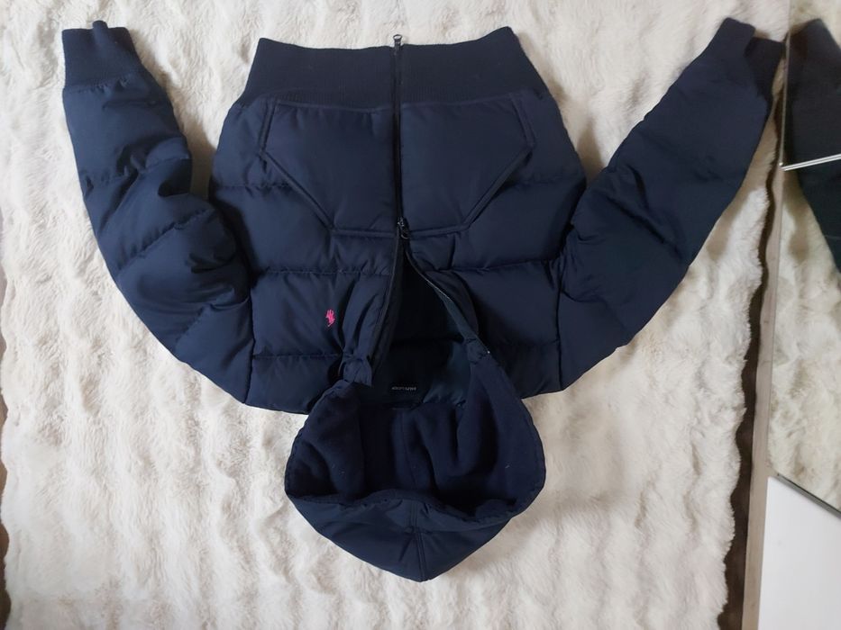 Ralph Lauren  XS 36 дамско пухено яке кропнато. 80%пух 20 пера .