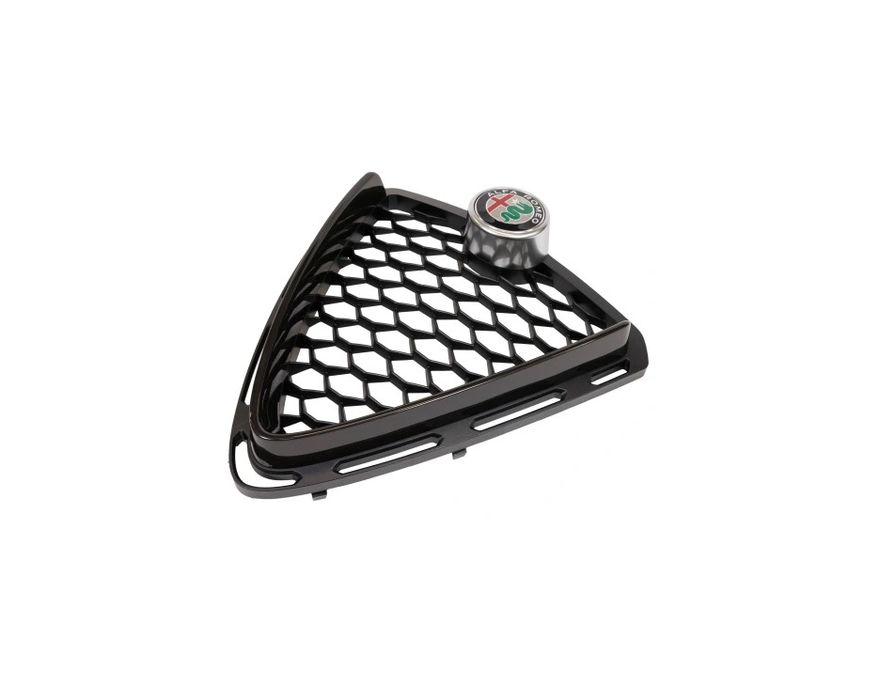 Grila masca fata Alfa Romeo Stelvio, 06.2017-, original, negru lucios