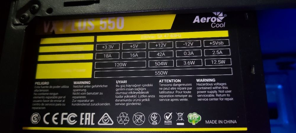 Продам ПК средней мощности.