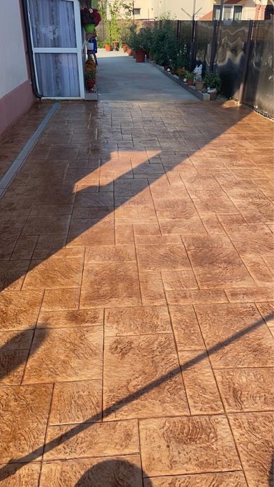 Pavaje si decoratiuni din beton amprentat la cea mai buna calitate