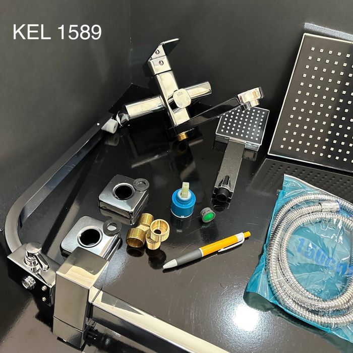 Смеситель стояк душ для ванной и душ кабине новый. (Dush 2 ta leykali)