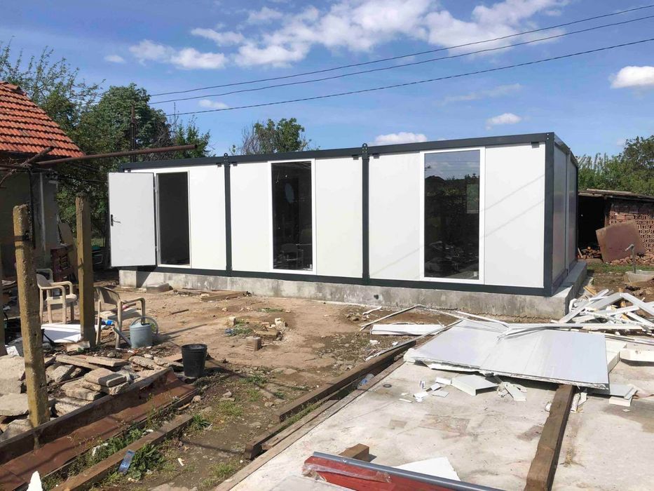 Промо! Павилион 30кв.м за живеене и отдих/Сглобяем контейнер - къща