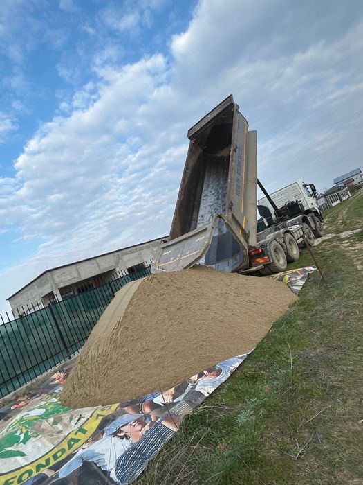 Livram nisip/balast/piatra/pamant vegetal(otopeni-snagov-saftica-ilfov