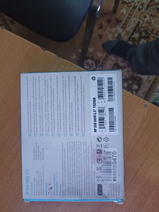 SSD 2TB "HP sata 2.5,,