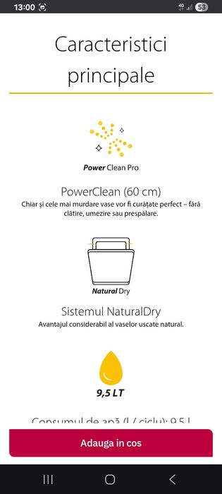 Masina noua de spalat vase Whirlpool