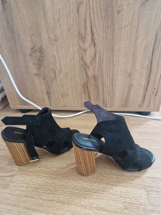 Sandale negre casual