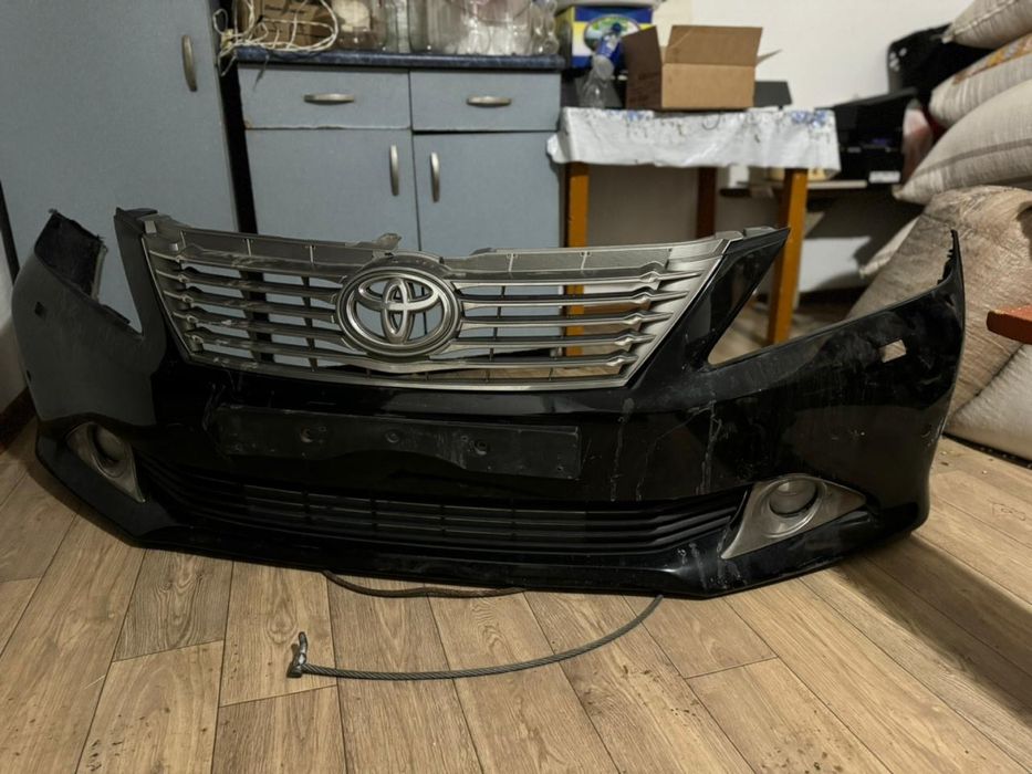 Бампер передный камри 50 оригинал