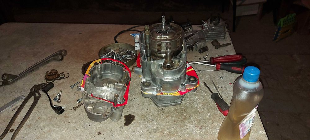 Двигатель мопеда СССР Спортивный В-501