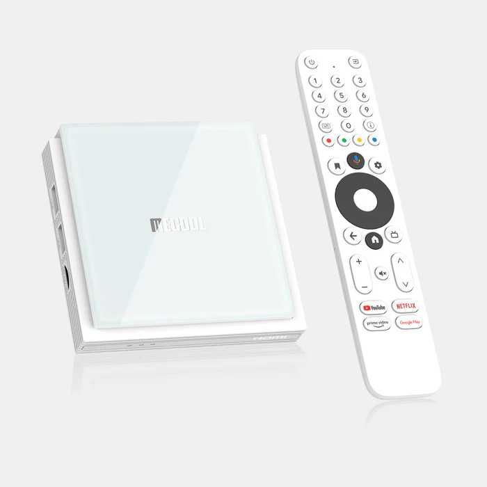 Тв бокс MECOOL KM2 PLUS Deluxe TV Box google and netflix certified