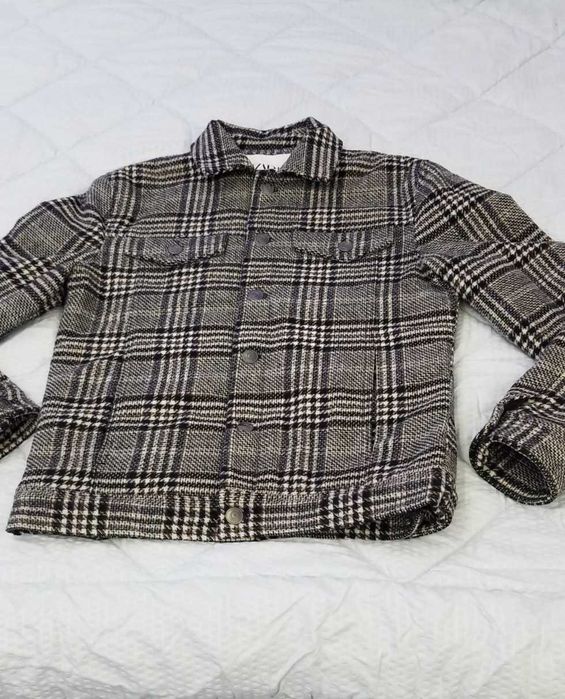 Дамско карирано  яке Zara