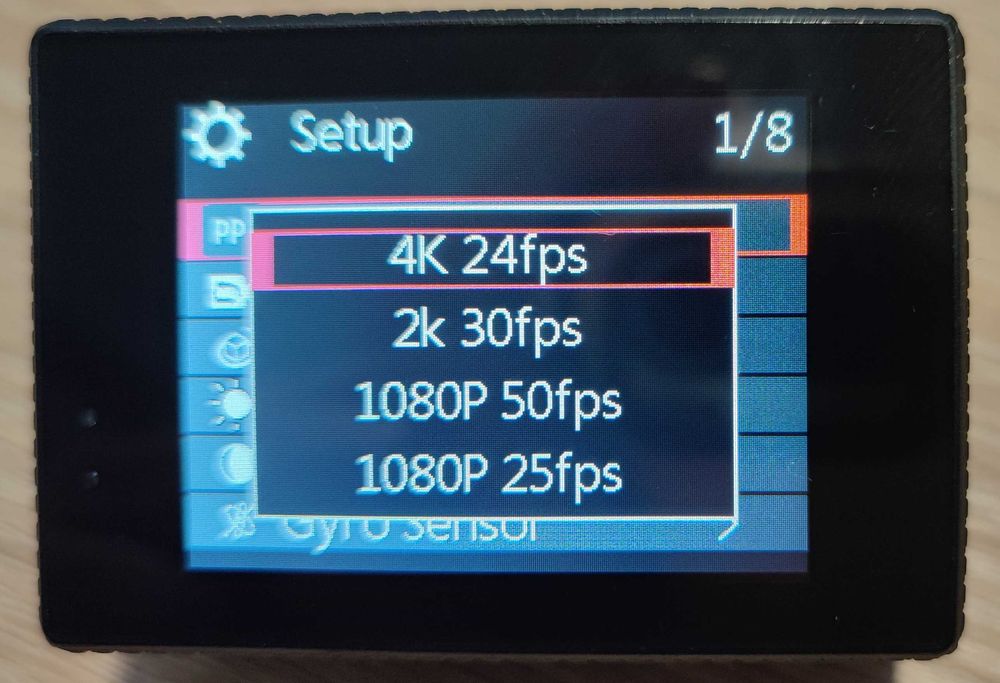 4K екшън камера sj5000x elite