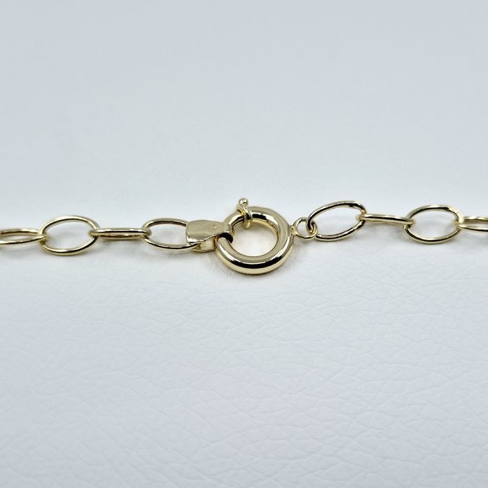 Lant cu pandantiv din aur de 14k, 5.88g | GlobalCash.ro #DR114194