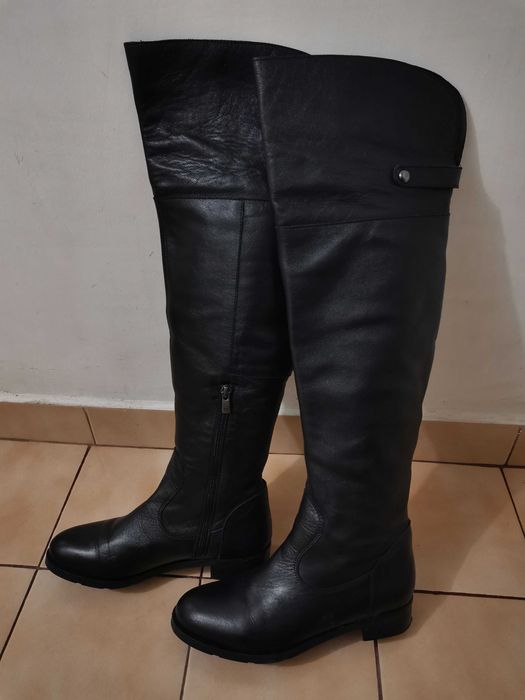 Дамски ботуши естествена кожа НОВИ