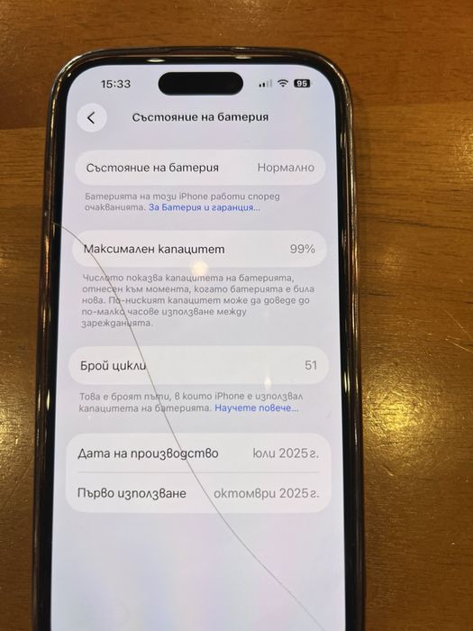 Iphone 15 с гаранция