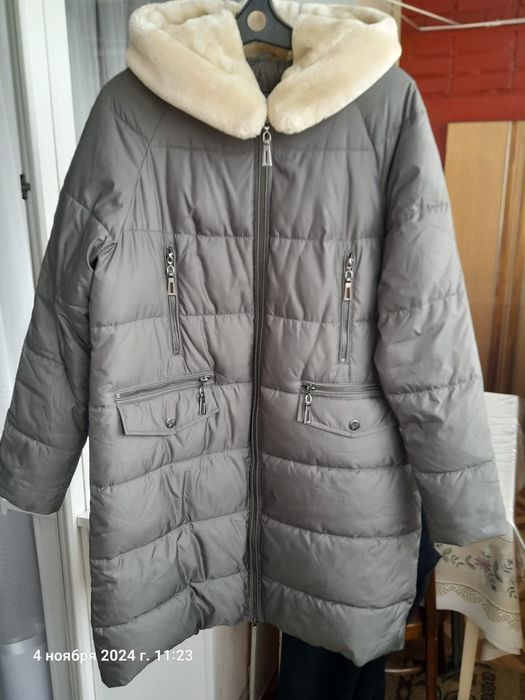 Пуховик зимний.ращмер 52