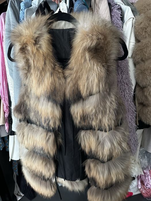 Елек с естествен косъм