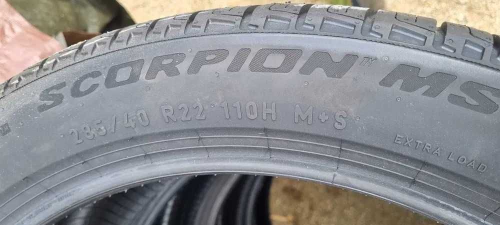 MOE 285/45R22 ELECT PIRELLI SCORPION MS avem si mai late 305/35R22 110H M+S RUN FLAT DOT 2024/2025 vara all season audi q7 q8 tesla urus
