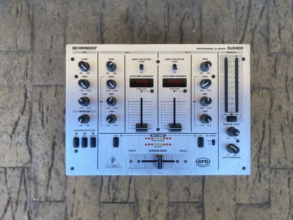 Gemini PS / Behringer DJX400 / VMX300. ( linie / instrumente)