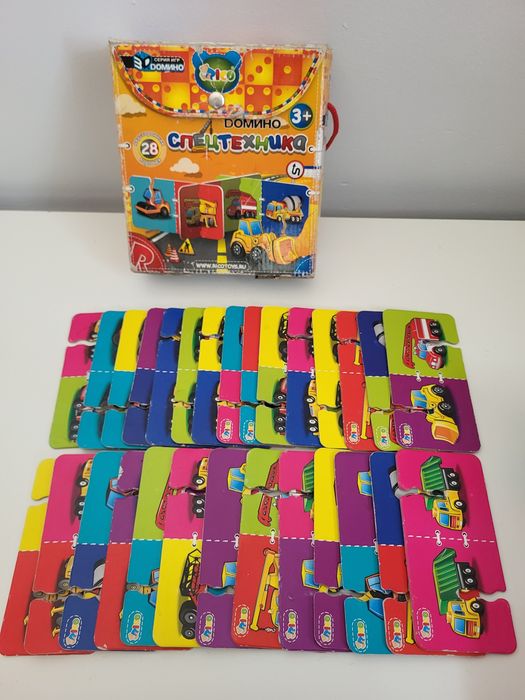 Настольные игры домино, лото для детей