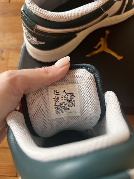 Air Jordan 1 Low SE Oxidized Green №38