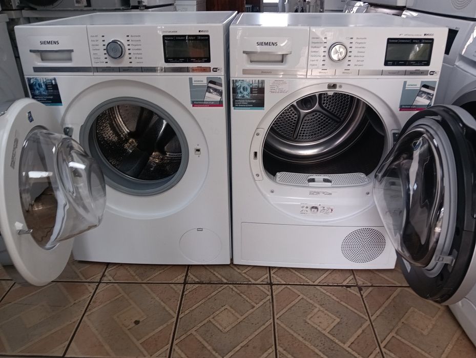Комплект пералня и сушилня Siemens IQ800 WI-FI Made in GermanyГаранция