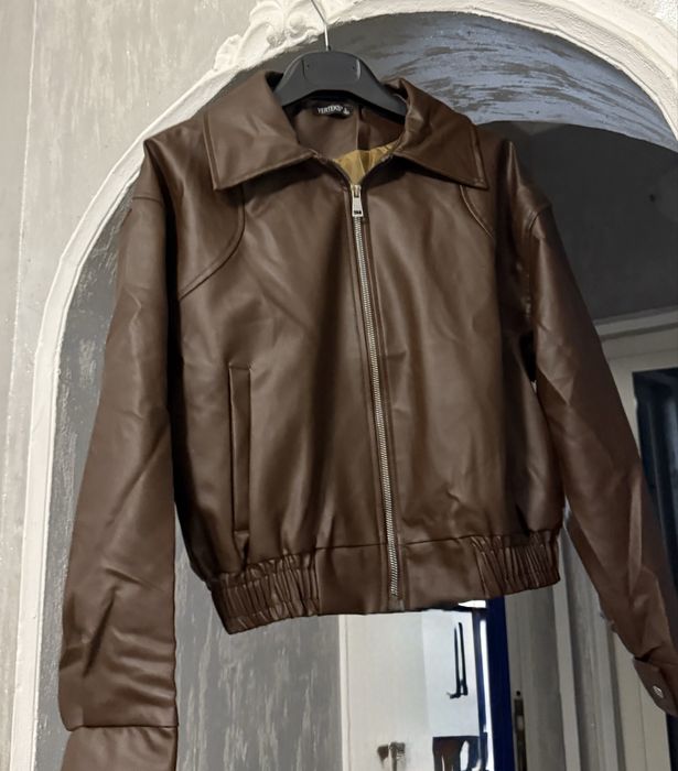 Кожено яке кафяво НОВА