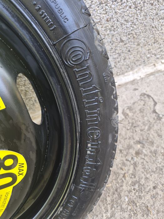 Оригинална  джанта тип патерица 14" за Фолксваген VW 4×100 резервна гума