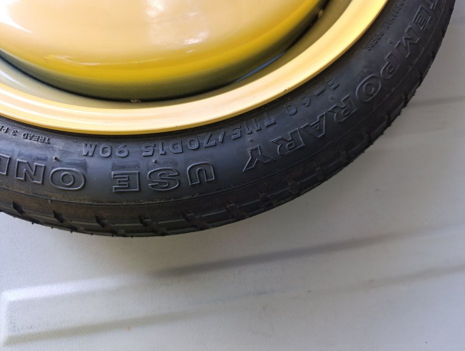 Резервна гума тип патерица 5/114.3/67.1-15 цола