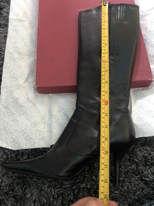 Cizme piele naturala,inalte,marca Fiorangelo
