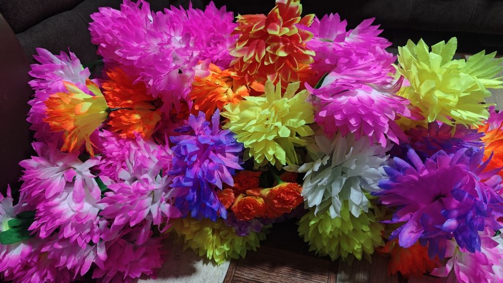 Искусственные цветы букеты