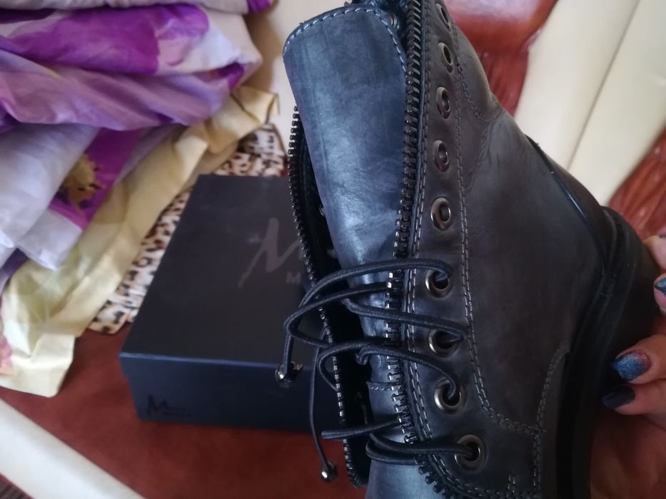 Ghete Medea Piele 100%