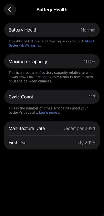 Например, iPhone 16 e гарантией