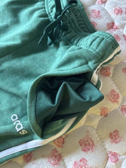 Штаны Адидас зеленые