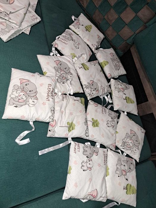 Детски комплект спално бельо да новородено за кошара 60/120