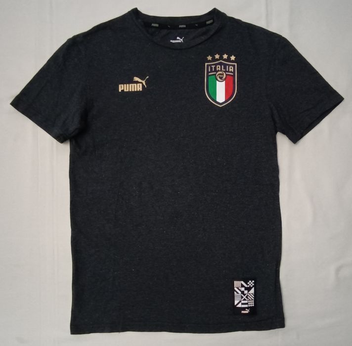 Puma FIGC Italy Shirt оригинална тениска XS Пума Италия памук фланелка