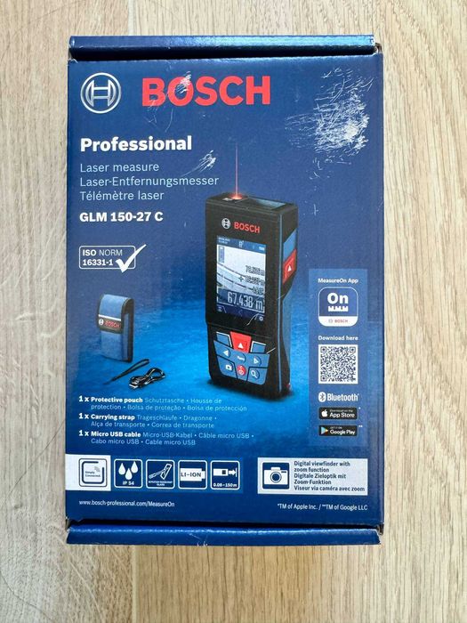 Лазерна ролетка BOSCH GLM 50 - 27 C / BOSCH GLM 150 - 27C