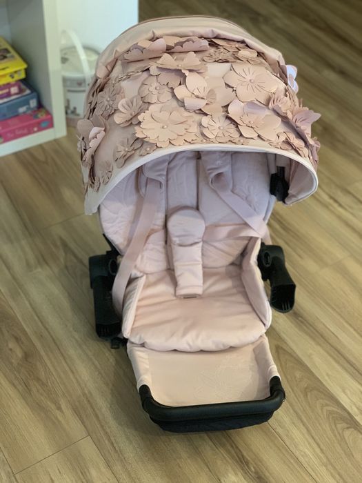 Textil scaun sport Priam 3 Simply Flowers Pink - fara cadru