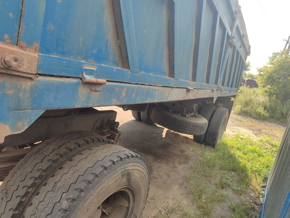 Камаз с прицепом десятчик