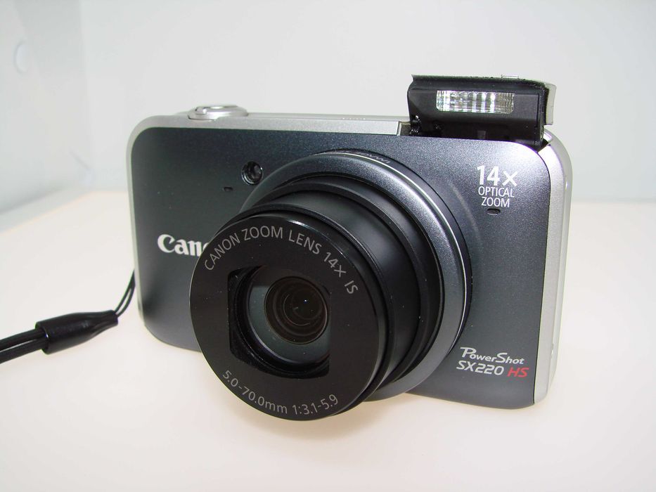 Canon PowerShot SX220 страхотна дигитална камера компактен фотоапарат