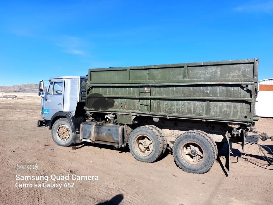 Камаз с прицепом