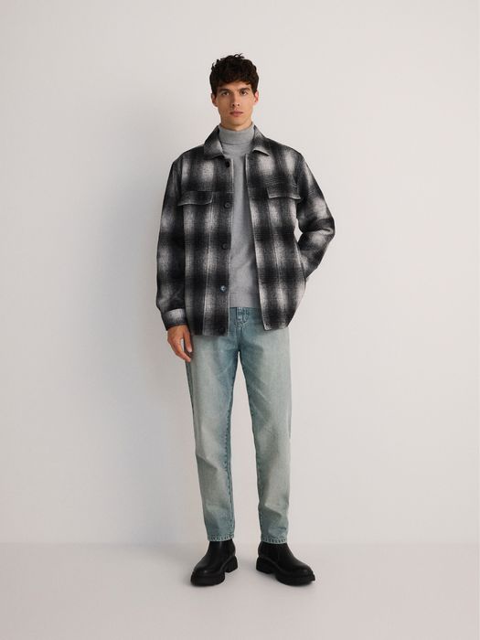 Мъжка риза от дебела материя Reserved