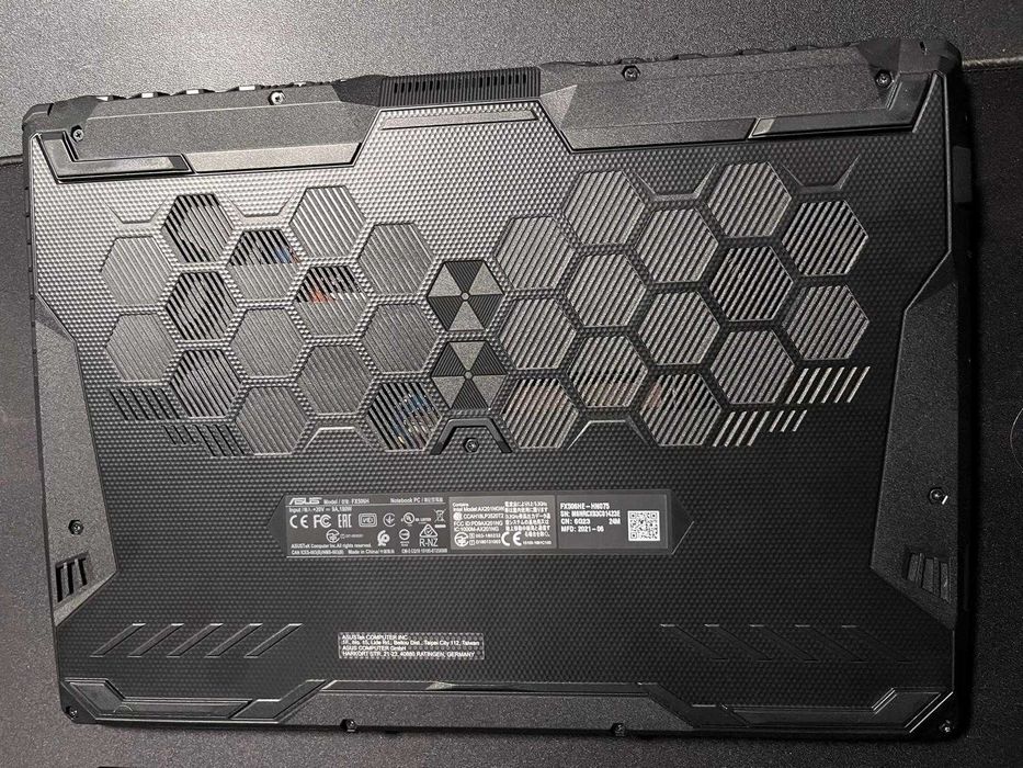 ASUS TUF Gaming F15 i7-11800H, 1TB SSD, 16GB RAM, RTX 3050Ti 4GB